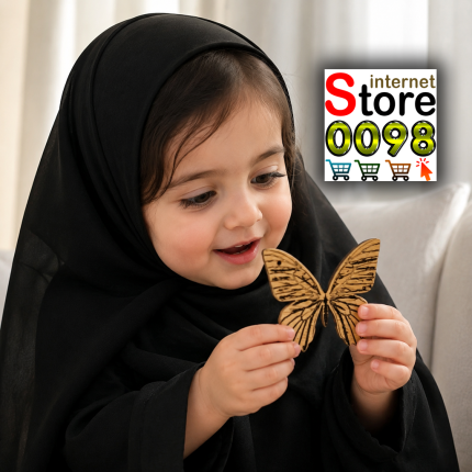 پروانه چوبی 5 سانت برای بازی کودکان و چیدمان کار های هنری s711